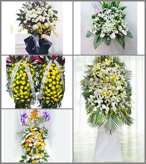 福建漳州平和县秀峰乡文田村白事花篮预定